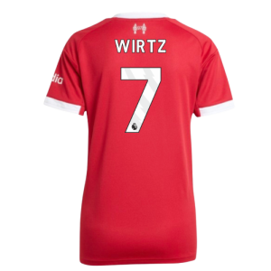 2025-2026 Liverpool Home Shirt (Womens) (Wirtz 7)