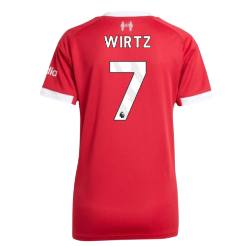 2025-2026 Liverpool Home Shirt (Womens) (Wirtz 7)