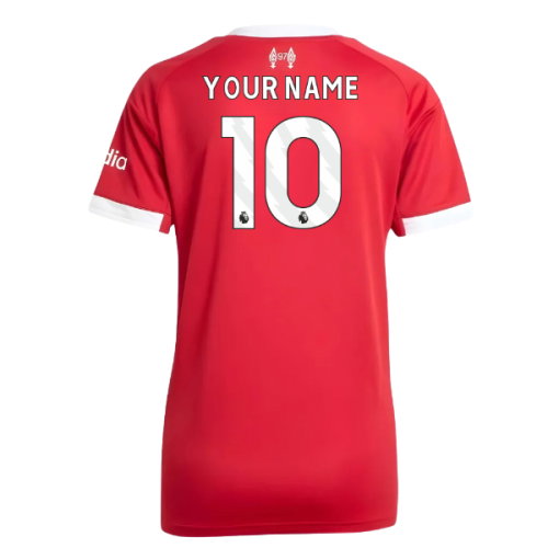 2025-2026 Liverpool Home Shirt (Womens) (Your Name)