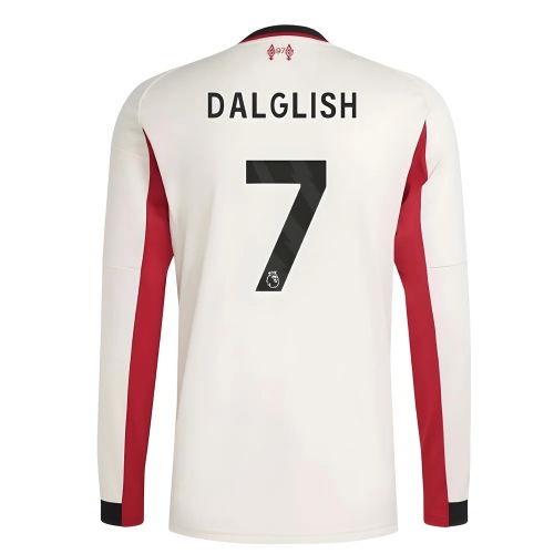 2025-2026 Liverpool Long Sleeve Away Shirt (Dalglish 7)