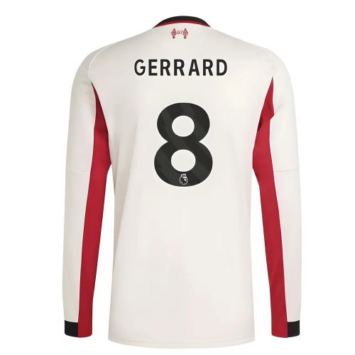 2025-2026 Liverpool Long Sleeve Away Shirt (Gerrard 8)