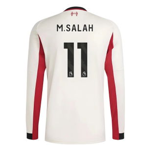 2025-2026 Liverpool Long Sleeve Away Shirt (M.Salah 11)