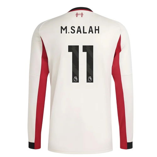 2025-2026 Liverpool Long Sleeve Away Shirt (M.Salah 11)
