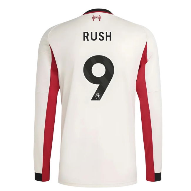 2025-2026 Liverpool Long Sleeve Away Shirt (Rush 9)