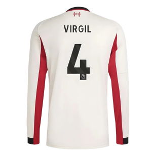 2025-2026 Liverpool Long Sleeve Away Shirt (Virgil 4)