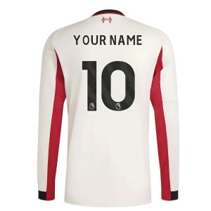 2025-2026 Liverpool Long Sleeve Away Shirt