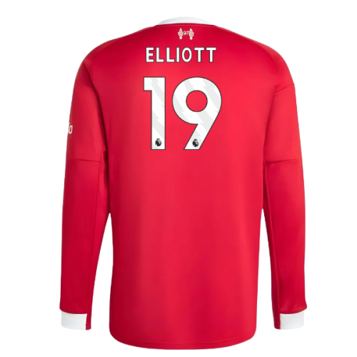 2025-2026 Liverpool Long Sleeve Home Shirt (Elliott 19) 2025-2026 Liverpool Long Sleeve Home Shirt (Elliott 19)