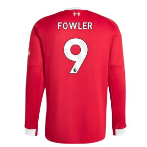 2025-2026 Liverpool Long Sleeve Home Shirt (Fowler 9)