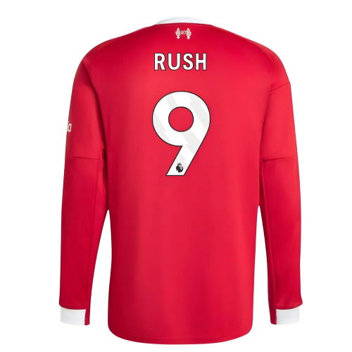 2025-2026 Liverpool Long Sleeve Home Shirt (Rush 9)