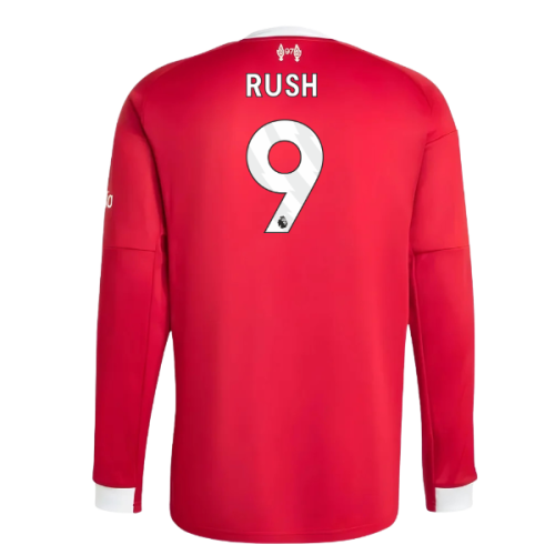 2025-2026 Liverpool Long Sleeve Home Shirt (Rush 9)