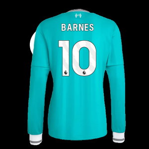 2025-2026 Liverpool Long Sleeve Third Shirt (Barnes 10)