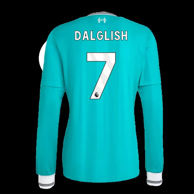2025-2026 Liverpool Long Sleeve Third Shirt (Dalglish 7)