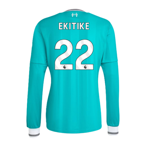 2025-2026 Liverpool Long Sleeve Third Shirt (Ekitike 22)