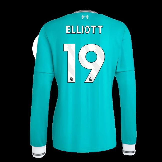 2025-2026 Liverpool Long Sleeve Third Shirt (Elliott 19)