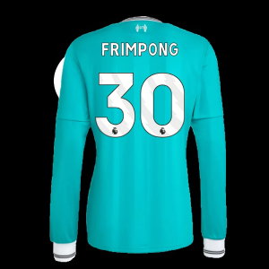 2025-2026 Liverpool Long Sleeve Third Shirt (Frimpong 30)