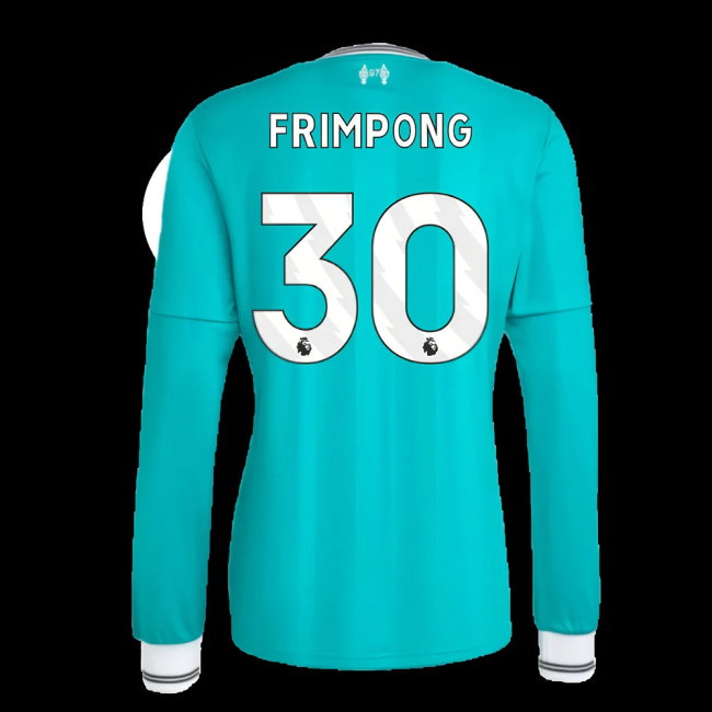 2025-2026 Liverpool Long Sleeve Third Shirt (Frimpong 30)