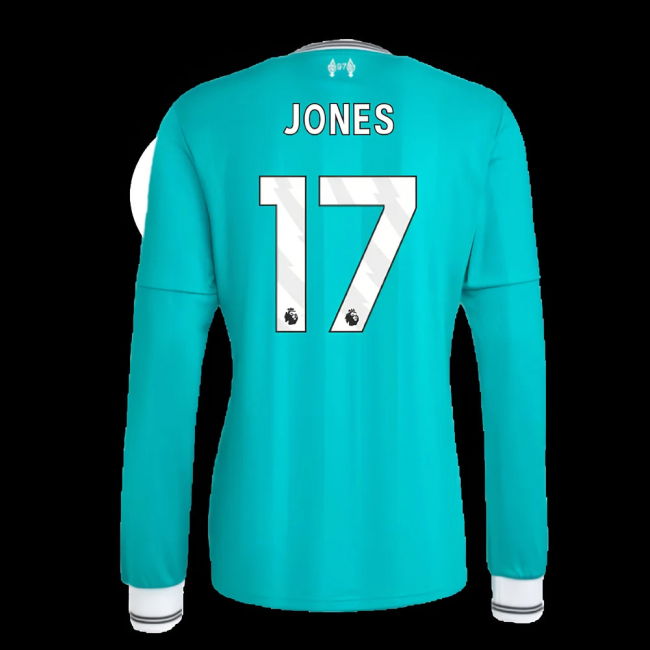 2025-2026 Liverpool Long Sleeve Third Shirt (Jones 17)