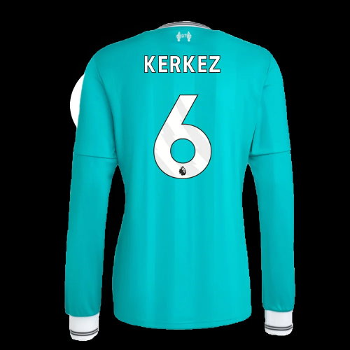 2025-2026 Liverpool Long Sleeve Third Shirt (Kerkez 6)