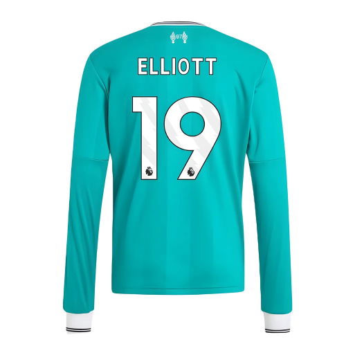 2025-2026 Liverpool Long Sleeve Third Shirt (Kids) (Elliott 19)