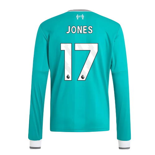 2025-2026 Liverpool Long Sleeve Third Shirt (Kids) (Jones 17)
