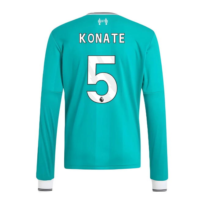 2025-2026 Liverpool Long Sleeve Third Shirt (Kids) (Konate 5)