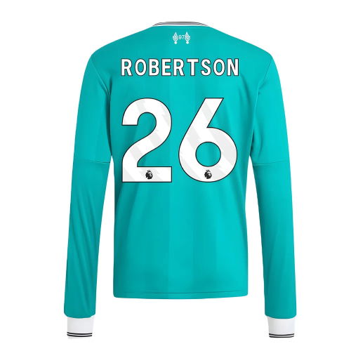 2025-2026 Liverpool Long Sleeve Third Shirt (Kids) (Robertson 26)
