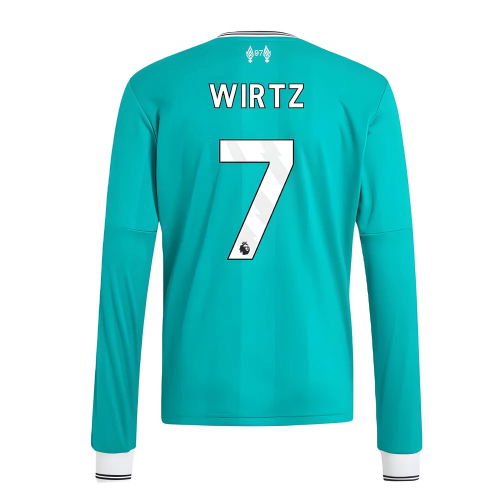 2025-2026 Liverpool Long Sleeve Third Shirt (Kids) (Wirtz 7)