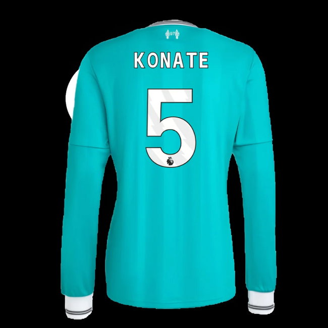2025-2026 Liverpool Long Sleeve Third Shirt (Konate 5)