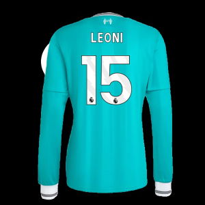 2025-2026 Liverpool Long Sleeve Third Shirt (Leoni 15)