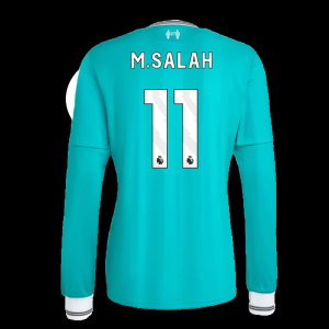 2025-2026 Liverpool Long Sleeve Third Shirt (M.Salah 11)