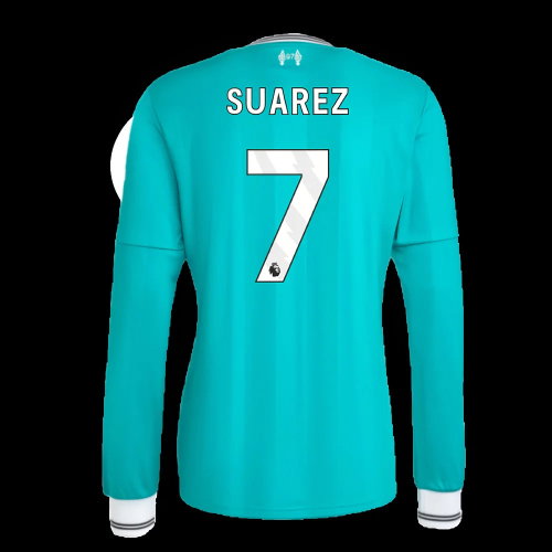 2025-2026 Liverpool Long Sleeve Third Shirt (Suarez 7)