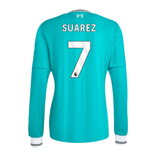 2025-2026 Liverpool Long Sleeve Third Shirt (Suarez 7)