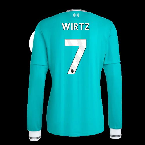 2025-2026 Liverpool Long Sleeve Third Shirt (Wirtz 7)