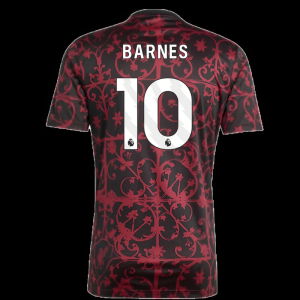2025-2026 Liverpool Pre-Match Shirt (Black) (Barnes 10)