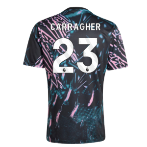 2025-2026 Liverpool Pre Match Shirt (Black) (Carragher 23)