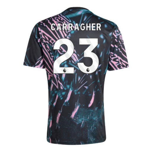 2025-2026 Liverpool Pre Match Shirt (Black) (Carragher 23)