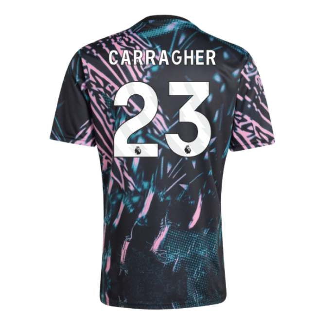 2025-2026 Liverpool Pre Match Shirt (Black) (Carragher 23)