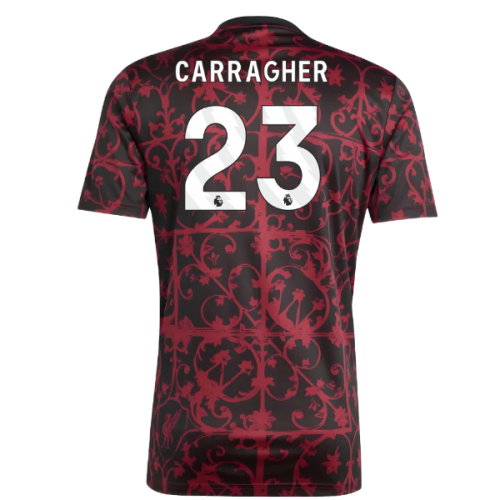2025-2026 Liverpool Pre-Match Shirt (Black) (Carragher 23)