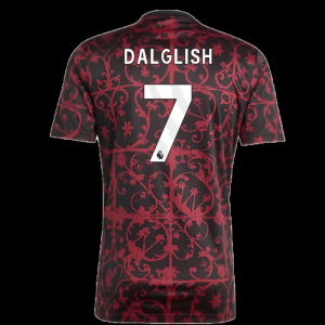 2025-2026 Liverpool Pre-Match Shirt (Black) (Dalglish 7)