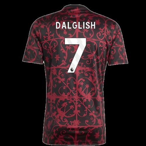 2025-2026 Liverpool Pre-Match Shirt (Black) (Dalglish 7)