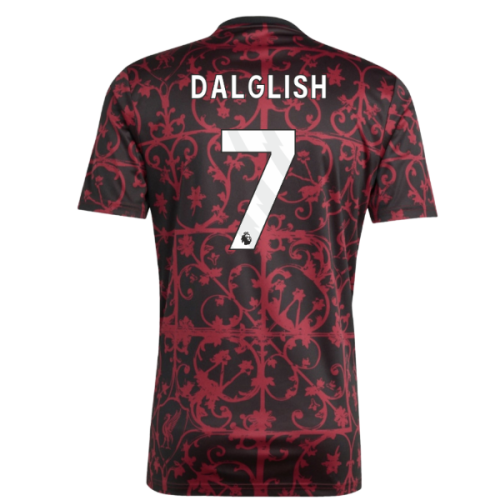 2025-2026 Liverpool Pre-Match Shirt (Black) (Dalglish 7)