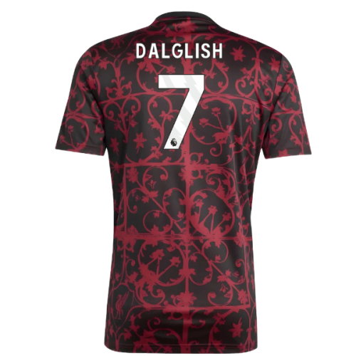 2025-2026 Liverpool Pre-Match Shirt (Black) (Dalglish 7)