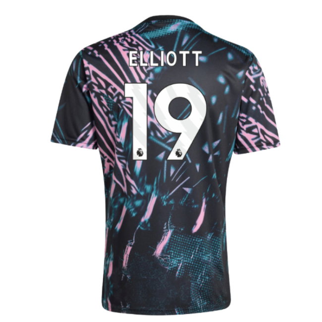 2025-2026 Liverpool Pre Match Shirt (Black) (Elliott 19)