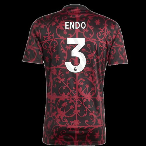 2025-2026 Liverpool Pre-Match Shirt (Black) (Endo 3)