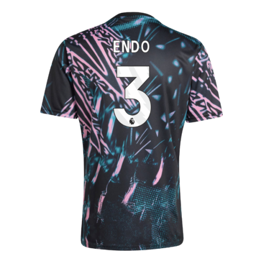 2025-2026 Liverpool Pre Match Shirt (Black) (Endo 3)