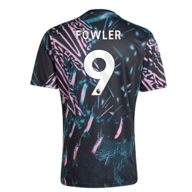 2025-2026 Liverpool Pre Match Shirt (Black) (Fowler 9)