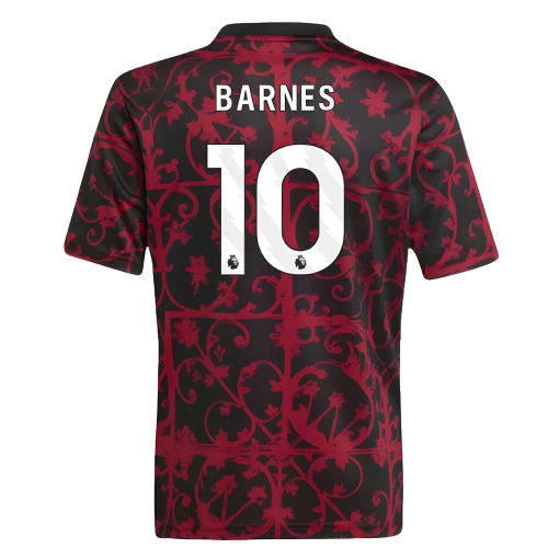 2025-2026 Liverpool Pre-Match Shirt (Black) - Kids (Barnes 10)
