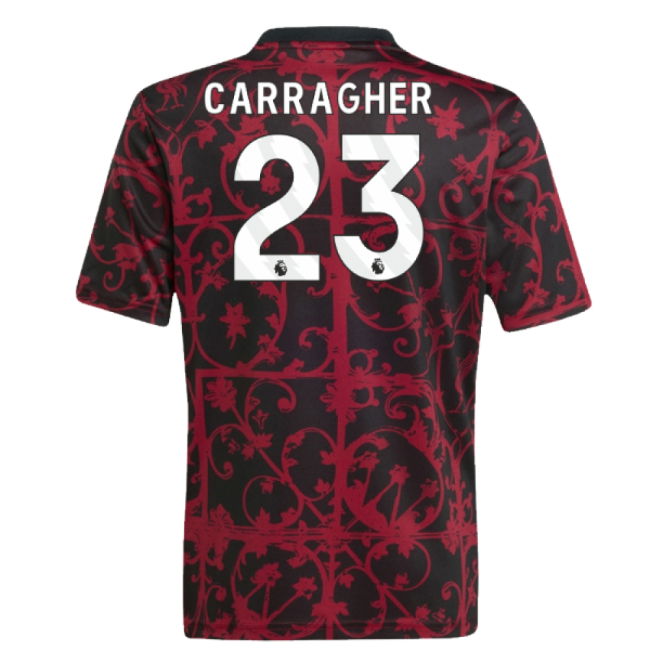 2025-2026 Liverpool Pre-Match Shirt (Black) - Kids (Carragher 23)