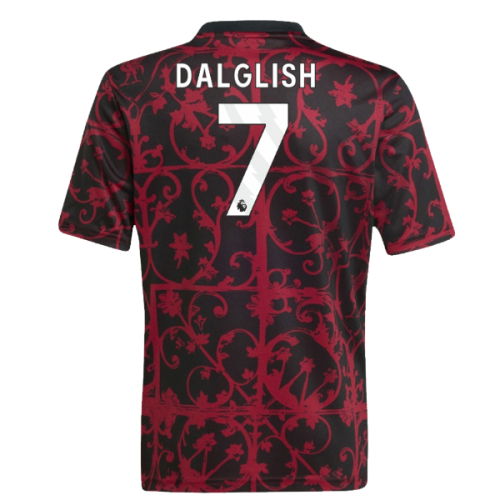2025-2026 Liverpool Pre-Match Shirt (Black) - Kids (Dalglish 7)