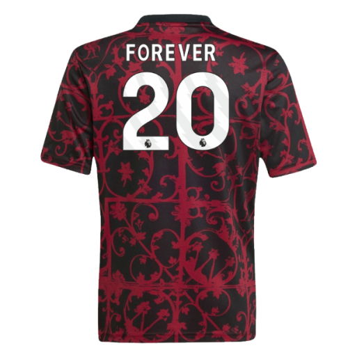 2025-2026 Liverpool Pre-Match Shirt (Black) - Kids (Forever 20)